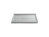 KOHLER K-9397 Archer 48" x 36" alcove shower base, center drain, ice grey