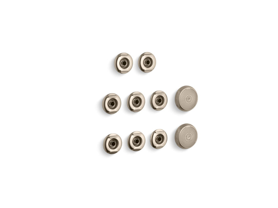 KOHLER K-9398 RiverBath Whirlpool trim kit, vibrant brushed bronze