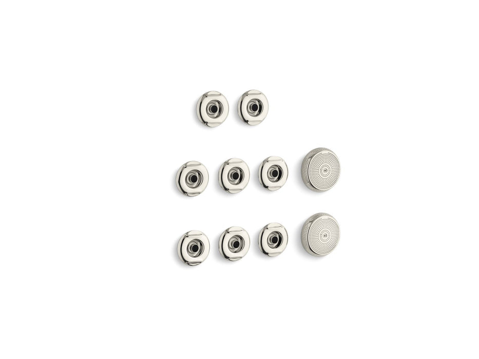 KOHLER K-9398 RiverBath Whirlpool trim kit, vibrant polished nickel