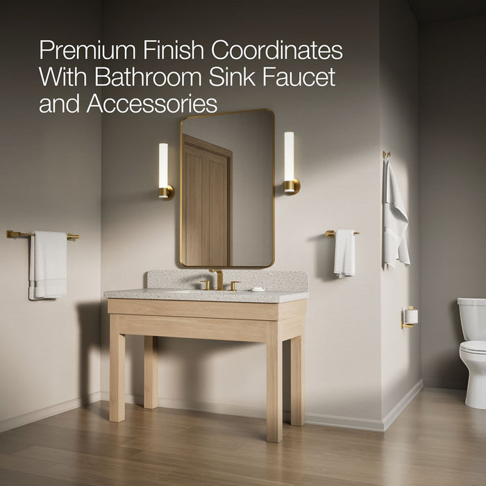 KOHLER K-9466 Cimarron Right-hand Trip Lever, vibrant brushed moderne brass - view 3