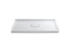 KOHLER K-9479 Archer 60" x 36" alcove shower base, center drain, white