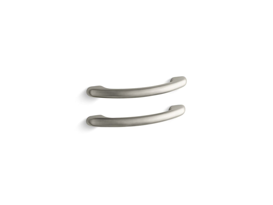 KOHLER K-9653 Waterscape Grab bars for whirlpool baths with Spa/Massage package, vibrant brushed nickel