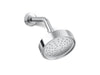 KOHLER K-965 Purist Single-function Showerhead, 2.5 GPM, polished chrome