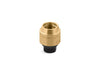 KOHLER K-9660 Persona Vacuum breaker, 1/2" x 1/2", vibrant brushed moderne brass