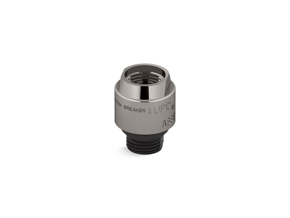 KOHLER K-9660 Persona Vacuum breaker, 1/2" x 1/2", vibrant titanium