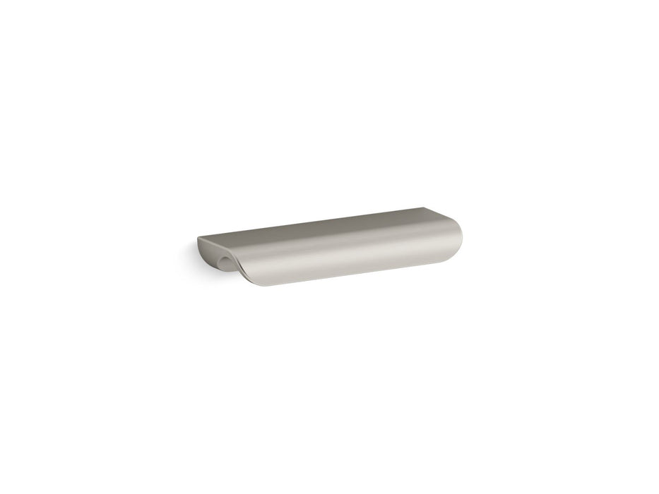 KOHLER K-97029 Avid 3" cabinet pull, vibrant brushed nickel