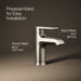 KOHLER K-97060-4 Hint Single-handle bathroom sink faucet, 1.2 gpm, vibrant brushed nickel - view 2