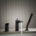KOHLER K-97070-4 Hint Deck-mount bath faucet with handshower, matte black - view 5