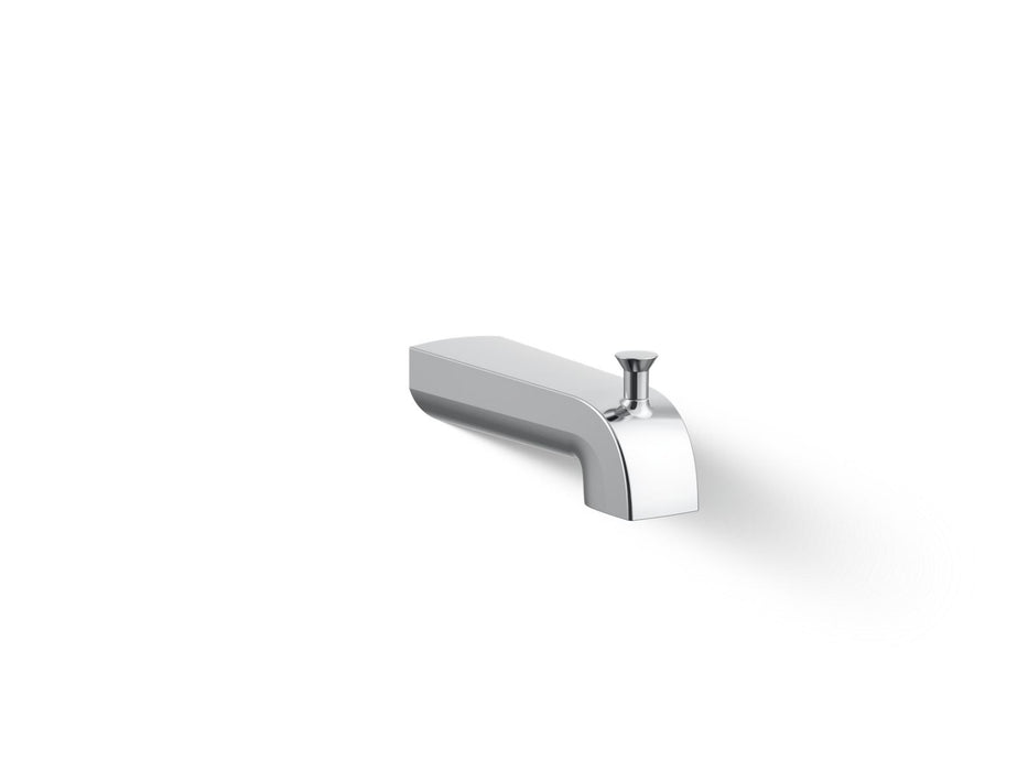 KOHLER K-97089 Pitch Wall-mount diverter bath spout, polished chrome