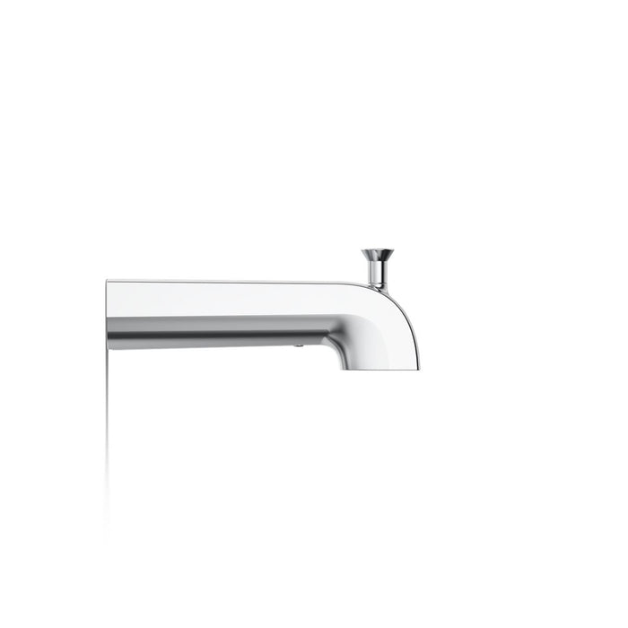 KOHLER K-97089 Pitch Wall-mount diverter bath spout, polished chrome - view 3