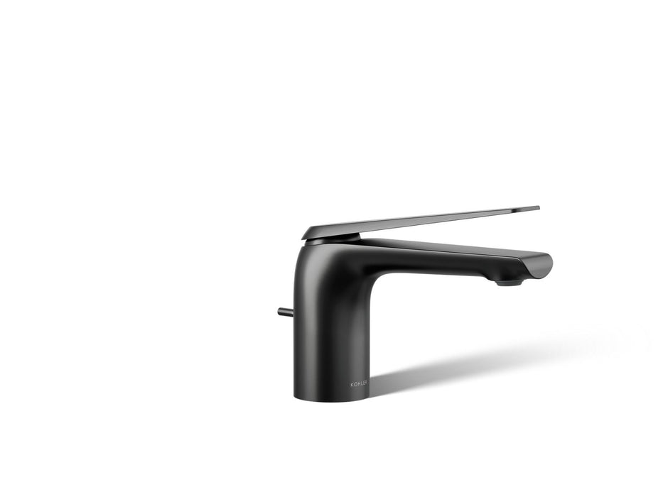 KOHLER K-97345-4N Avid Single-handle bathroom sink faucet, 0.5 gpm, matte black