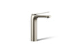 KOHLER K-97347-4 Avid Tall single-handle bathroom sink faucet, 1.2 gpm, vibrant brushed nickel