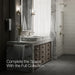 KOHLER K-97352-4 Avid Widespread bathroom sink faucet, 1.2 gpm, vibrant brushed nickel - view 4