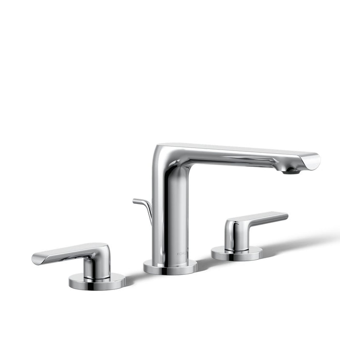 KOHLER K-97352-4K Avid Widespread bathroom sink faucet, 1.0 gpm, polished chrome - view 5
