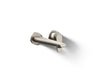 KOHLER K-97358-4 Avid Wall-mount bathroom sink faucet, 1.2 gpm, vibrant brushed nickel