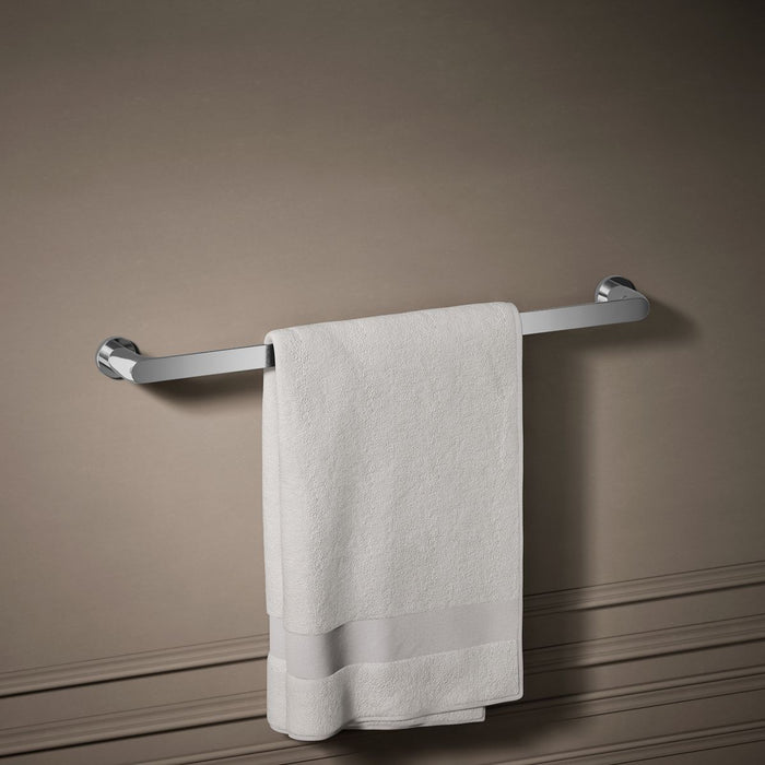 KOHLER K-97495 Avid 24" towel bar, polished chrome - view 3