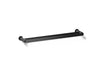 KOHLER K-97496 Avid 24" double towel bar, matte black