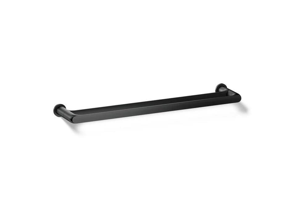 KOHLER K-97496 Avid 24" double towel bar, matte black