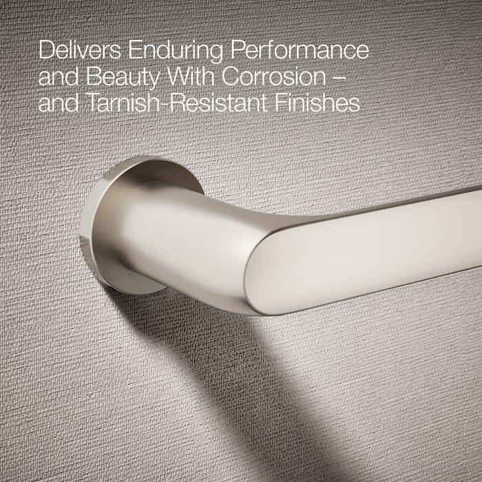 KOHLER K-97498 Avid Towel arm, vibrant brushed nickel - view 5