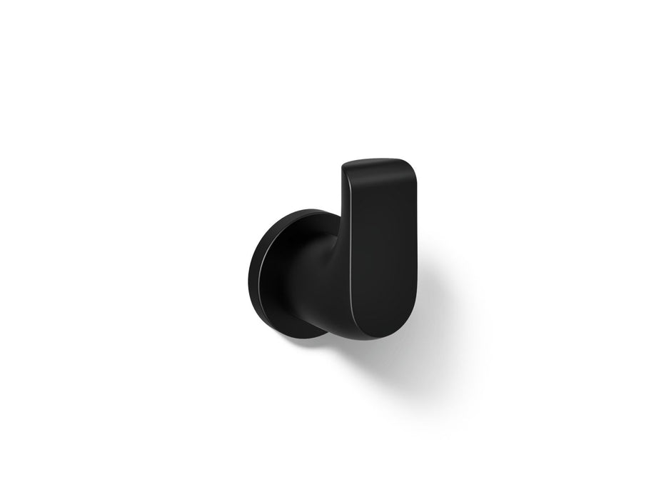 KOHLER K-97499 Avid Robe hook, matte black