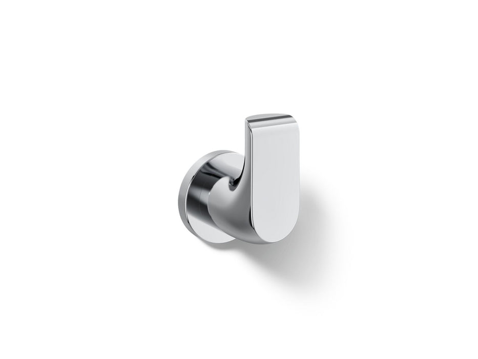 KOHLER K-97499 Avid Robe hook, polished chrome