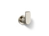 KOHLER K-97499 Avid Robe hook, vibrant brushed nickel