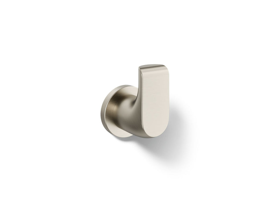 KOHLER K-97499 Avid Robe hook, vibrant brushed nickel