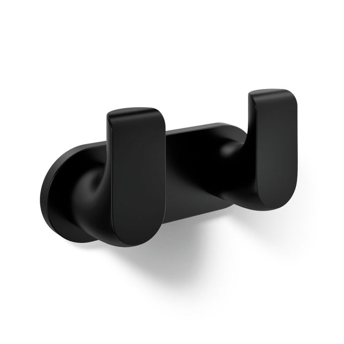 KOHLER K-97500 Avid Double robe hook, matte black - view 3