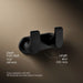 KOHLER K-97500 Avid Double robe hook, matte black - view 4