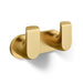 KOHLER K-97500 Avid Double robe hook, vibrant brushed moderne brass - view 3