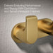 KOHLER K-97500 Avid Double robe hook, vibrant brushed moderne brass - view 5