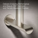 KOHLER K-97502 Avid Vertical toilet paper holder, vibrant brushed nickel - view 5