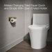 KOHLER K-97503 Avid Covered toilet paper holder, vibrant brushed moderne brass - view 5
