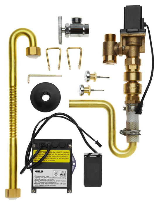 KOHLER K-97553 Flush Valve Kit For Touchless Urinal, burnet