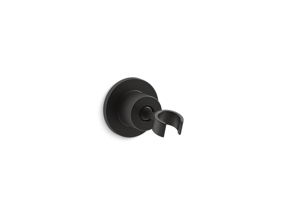 KOHLER K-975 Stillness Adjustable wall-mount holder, matte black