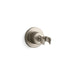 KOHLER K-975 Stillness Adjustable wall-mount holder, vibrant brushed nickel