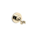 KOHLER K-975 Stillness Adjustable wall-mount holder, vibrant french gold