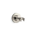 KOHLER K-975 Stillness Adjustable wall-mount holder, vibrant polished nickel
