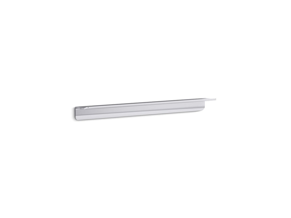 KOHLER K-97623 Choreograph 21" floating shower shelf, bright polished silver