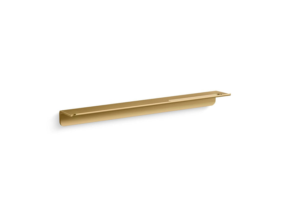 KOHLER K-97623 Choreograph 21" floating shower shelf, vibrant brushed moderne brass
