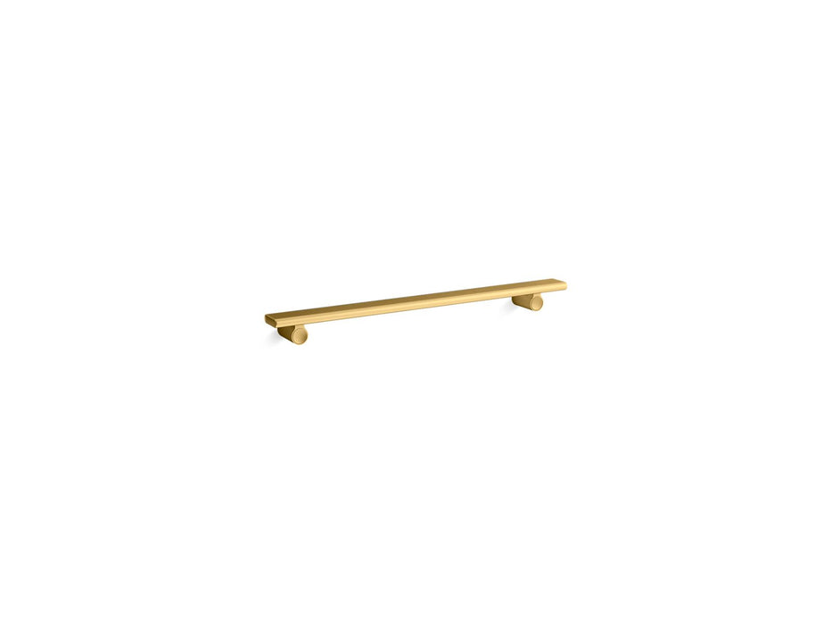 KOHLER K-97625 Choreograph 24" shower barre, vibrant brushed moderne brass