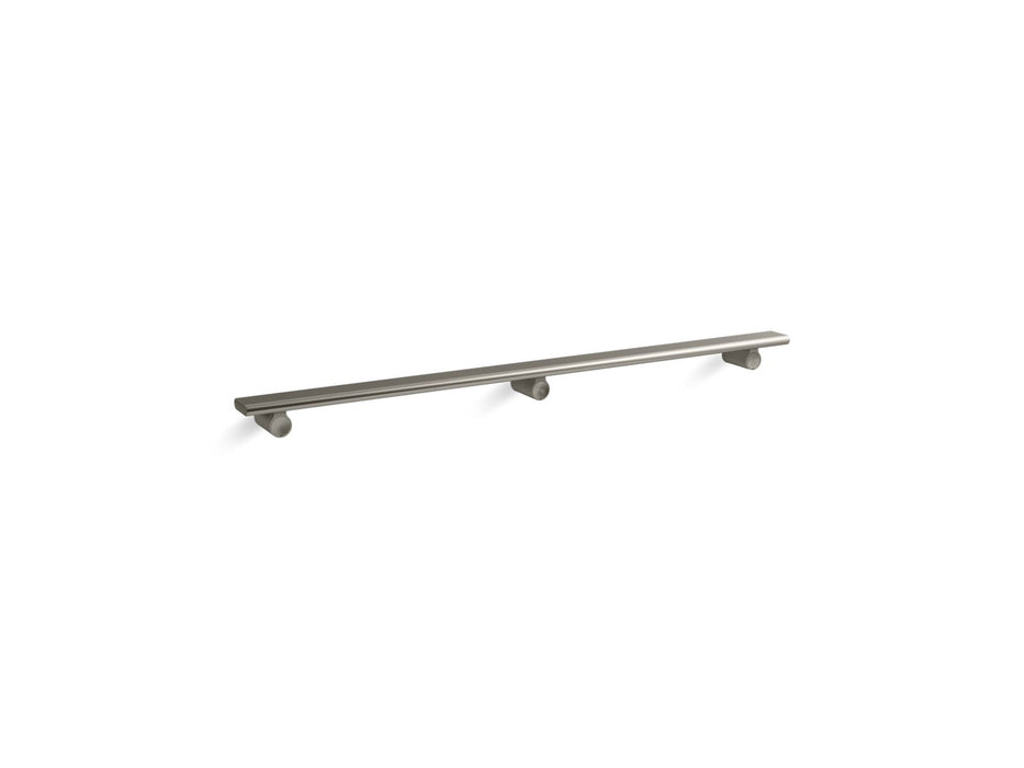 KOHLER K-97626 Choreograph 36" shower barre, anodized brushed nickel