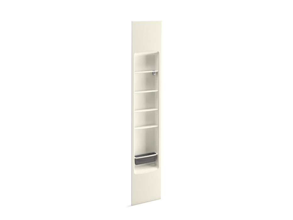 KOHLER K-97631 Choreograph 14" shower storage, biscuit