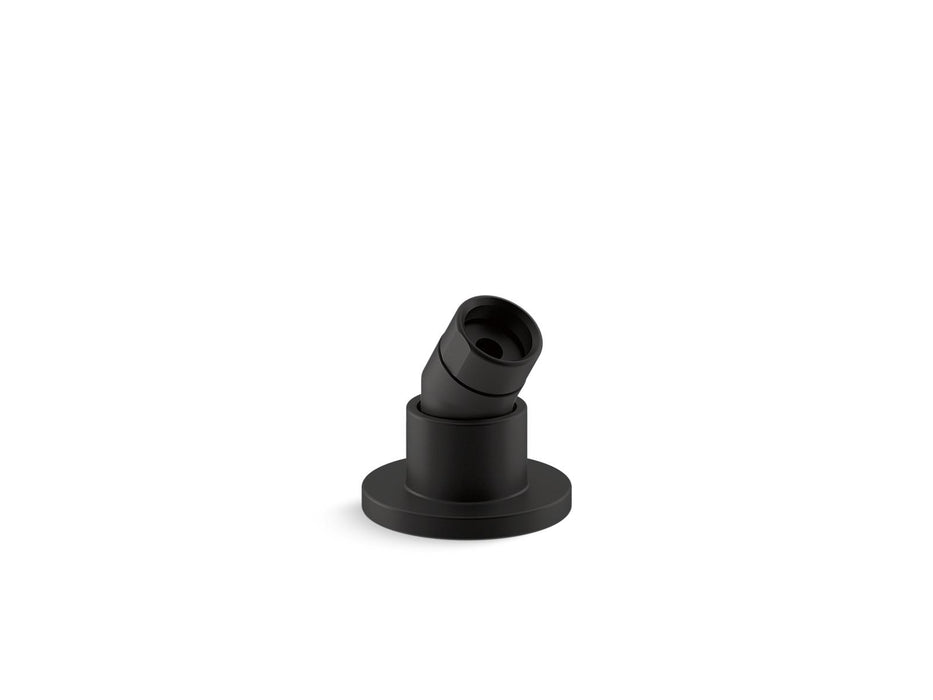 KOHLER K-977 Stillness Deck-mount Handshower Holder with Hoses, matte black