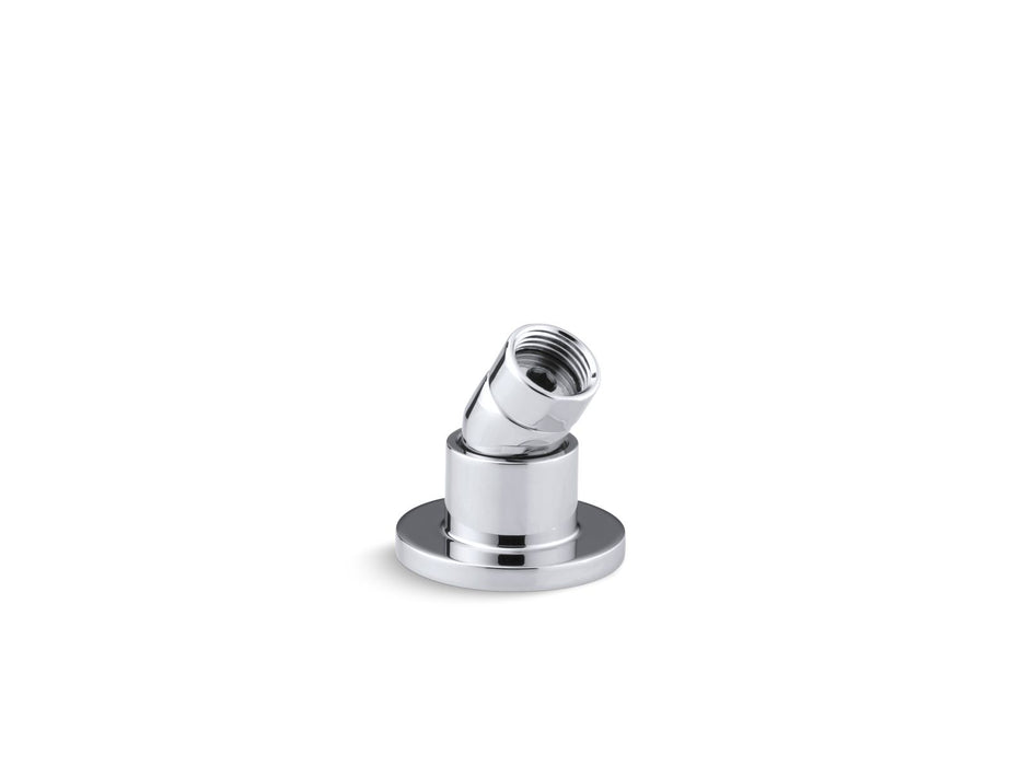 KOHLER K-977 Stillness Deck-mount Handshower Holder with Hoses, polished chrome