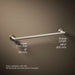 KOHLER K-97878 Kumin 18" towel bar, vibrant brushed nickel - view 3
