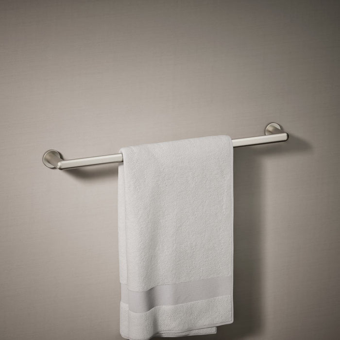 KOHLER K-97882 Kumin 24" towel bar, vibrant brushed nickel - view 3
