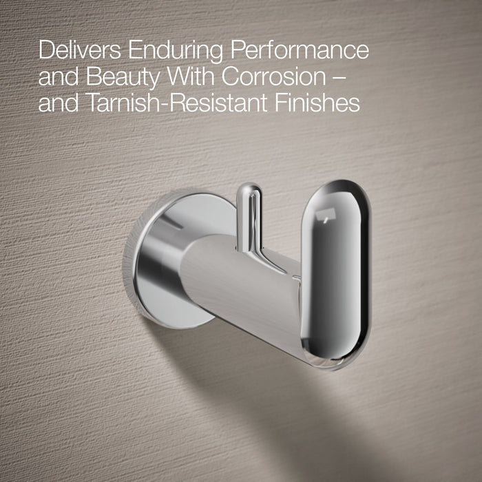 KOHLER K-97897 Kumin Robe hook, polished chrome - view 5