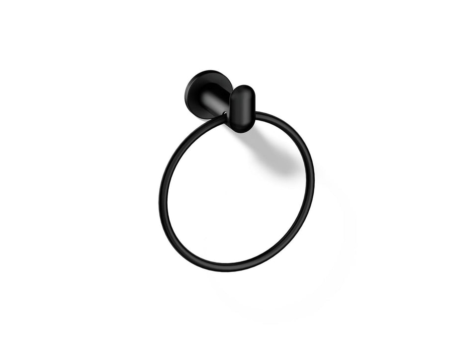 KOHLER K-97898 Kumin towel ring, matte black