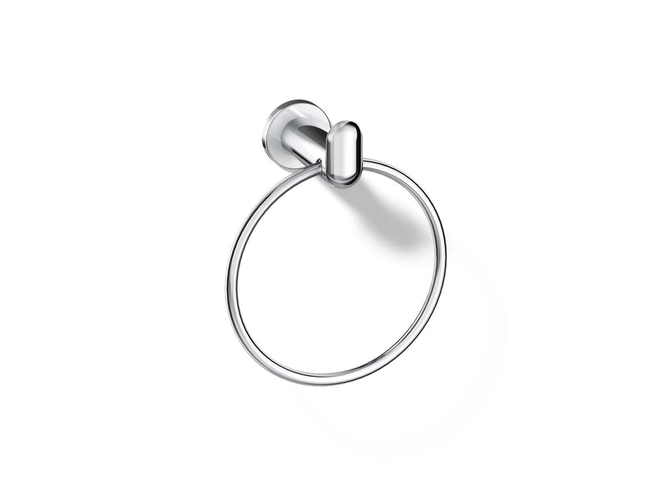 KOHLER K-97898 Kumin towel ring, polished chrome